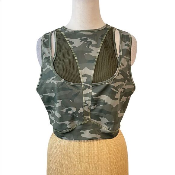 By Egreis Yohanna Workout Sports Bra Camo 1X  XXL NWT New - Picture 3 of 6